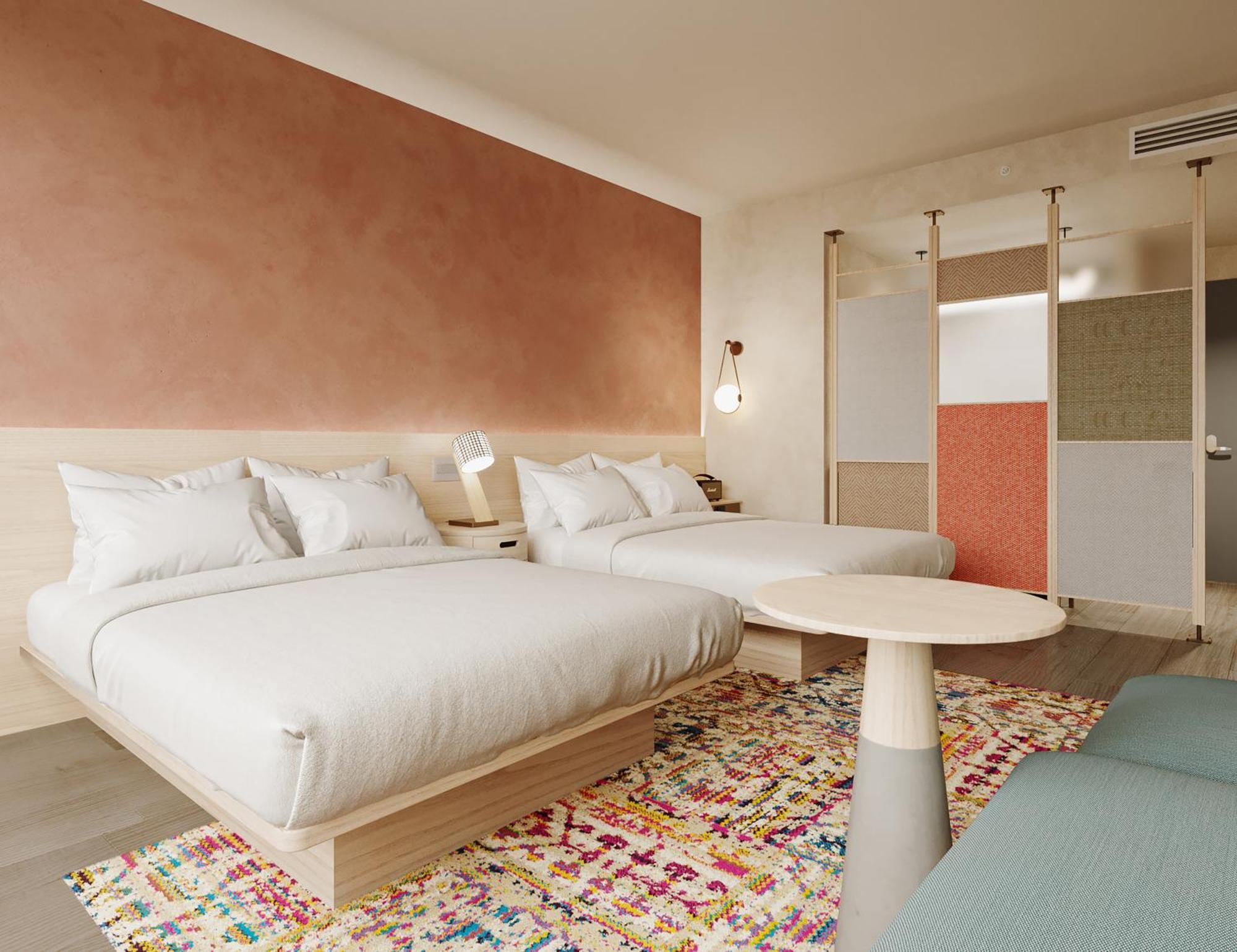 Aloft Playa Del Carmen Hotel Bagian luar foto A room at the Hotel Valencia