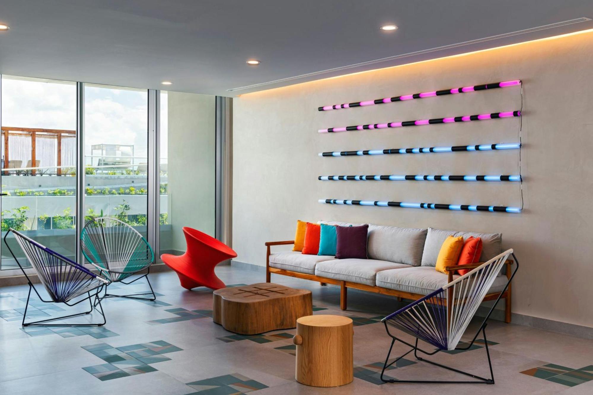 Aloft Playa Del Carmen Hotel Bagian luar foto